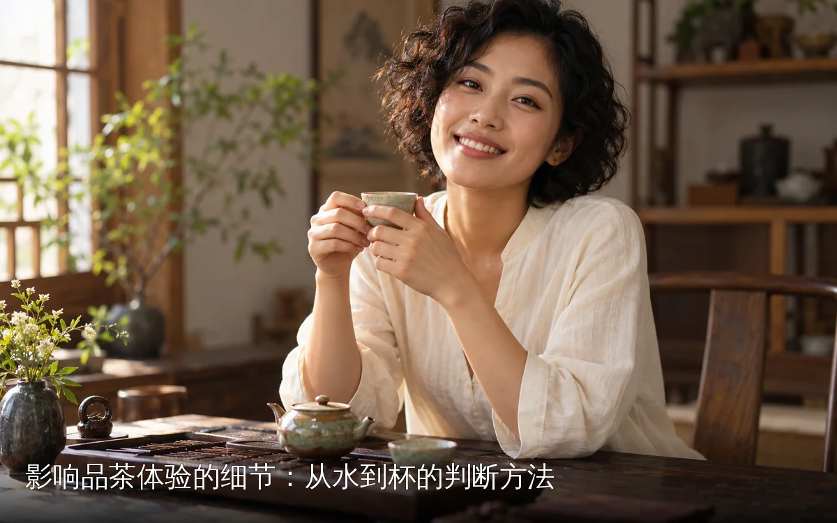 影响品茶体验的细节：从水到杯的判断方法