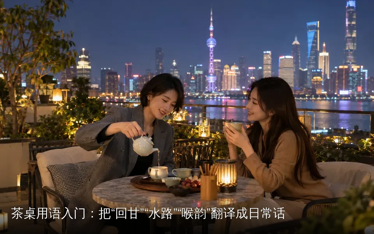 茶桌用语入门：把“回甘”“水路”“喉韵”翻译成日常话